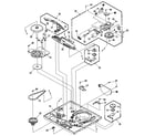 Magnavox VR3410AT01/02 motor assembly diagram