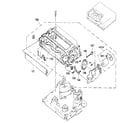 Sony SLV-595HF fl cassette compartment assembly diagram
