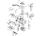 Craftsman 143424252 replacement parts diagram