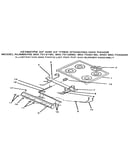 Top and burner assembly