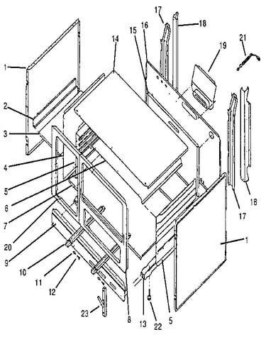 36" cabinet assembly