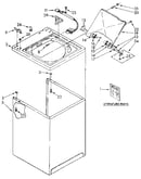 Top and cabinet