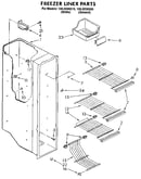Freezer liner