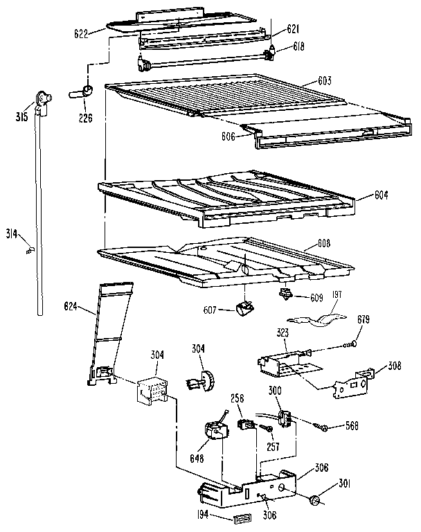 Compartment separator