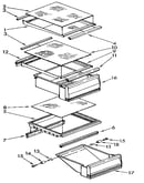 Refrigerator shelf
