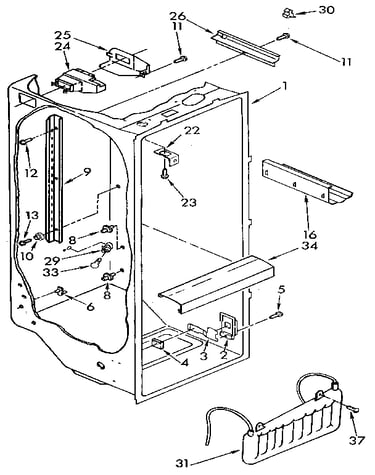 Refrigerator liner