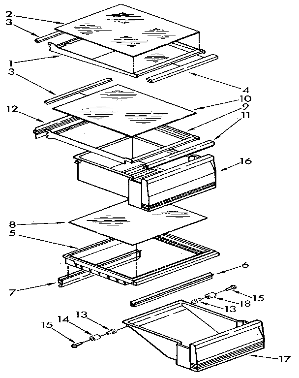 REFRIGERATOR SHELF