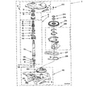 KitchenAid KAWE460WAL3 gearcase diagram