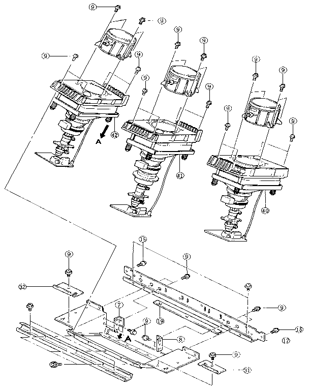 Exploded view (3/3)