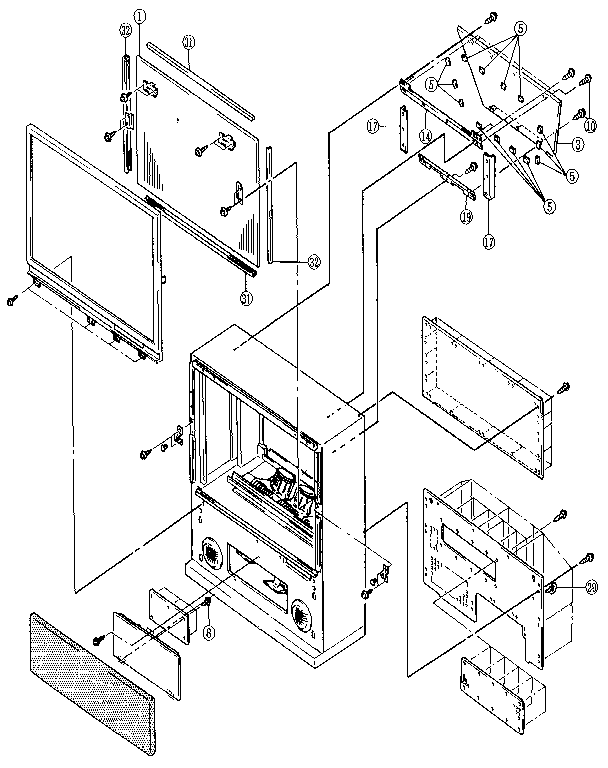 Exploded view (1/3)