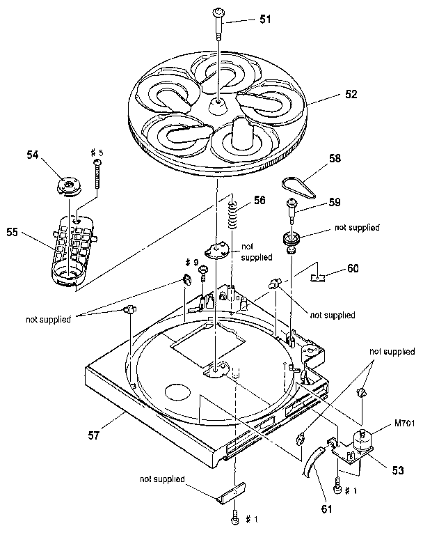 DISC TRAY ASSEMBLY