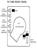 Pix tube socket board