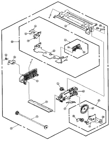 Cassette up assembly