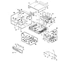 Panasonic PV-4265S dust seal assembly diagram