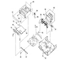 Sony EV-A50 6-2. chassis frame assembly diagram