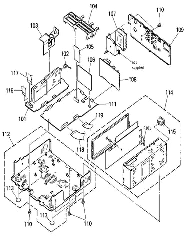 6-3. main boards and power block assemblies