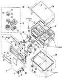 5-1. front panel. cabinet assemblies