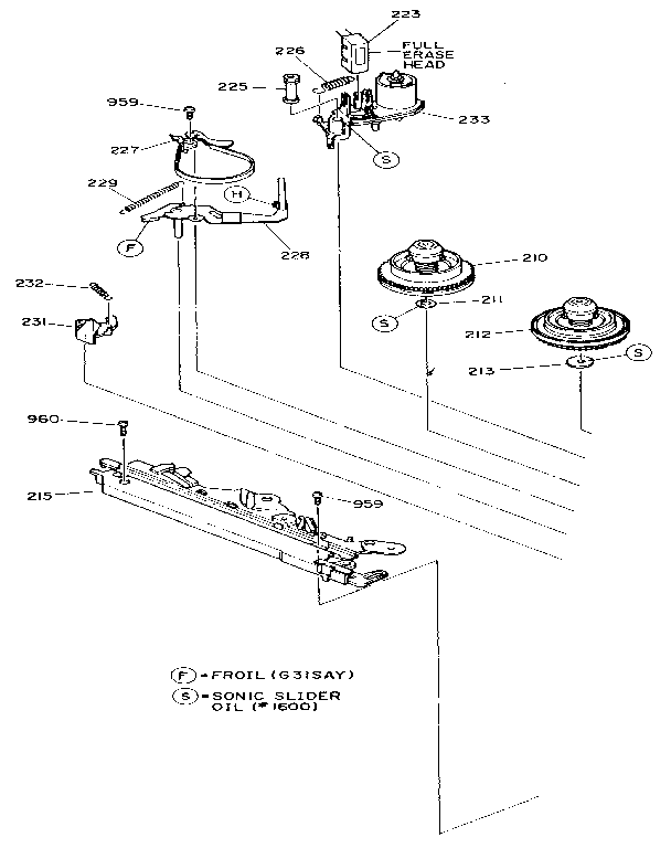 Slider block assembly