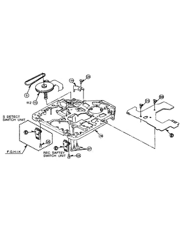 Vcr mechanism section (2)