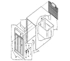 Kenmore 106855403 cabinet diagram