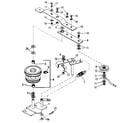 Craftsman 84224063 pulley assembly diagram