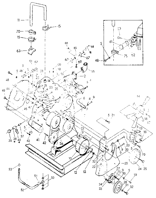Engine parts (models 9348-3 and 9349-3)