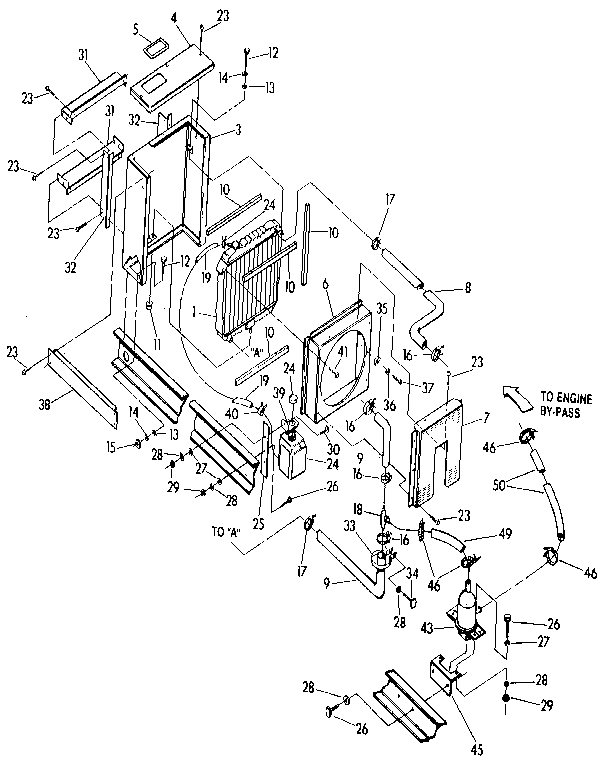Radiator (models 9348-3 and 9349-3)
