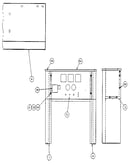 Control panel (models 9348-3 and 9349-3)