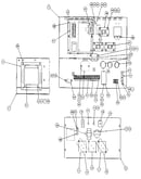 Control panel (models 9348-3 and 9349-3)