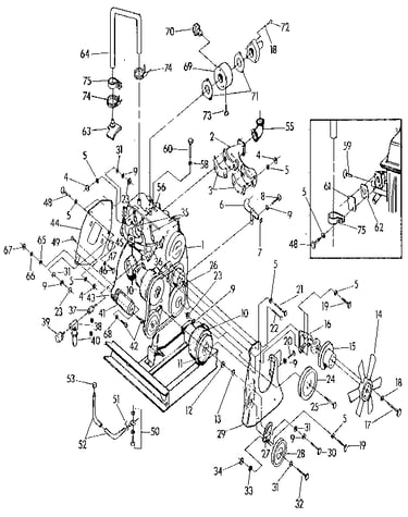 Engine (models 9350-2 and 9351-2)