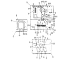 Generac 9350-2 control panel (models 9348-3 and 9349-3) diagram