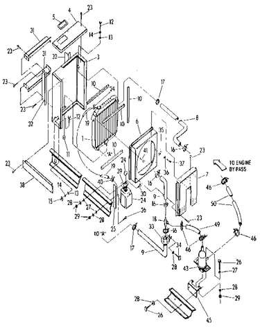 Radiator (models 9350-3 & 9351-3)