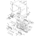 Pioneer RX-750/S/751 cabinet diagram