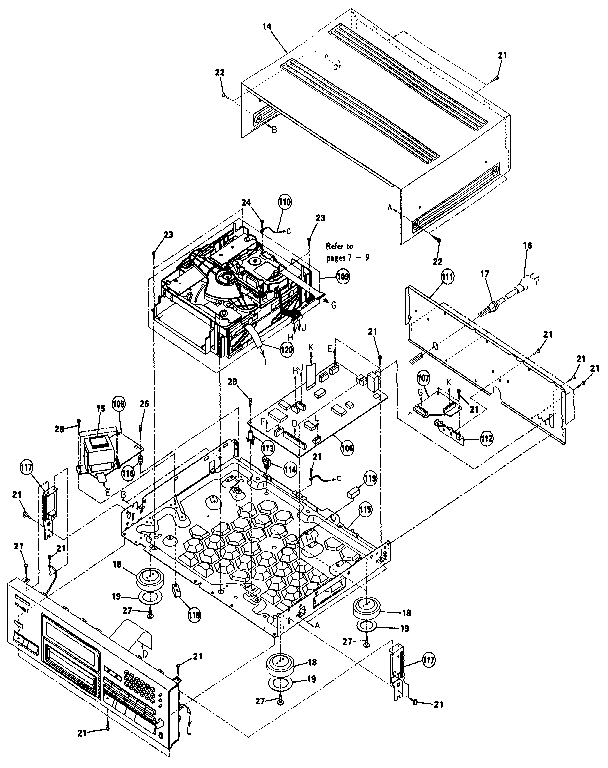 Cabinet and chassis