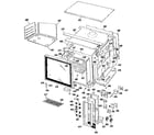 Kenmore 9119851192 upper body section diagram
