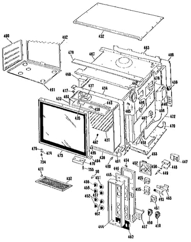 Upper body section