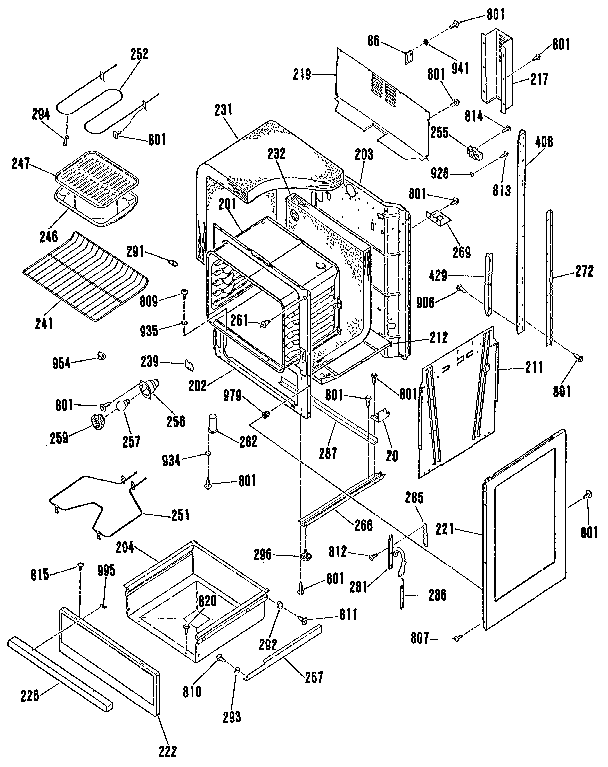 Lower body section