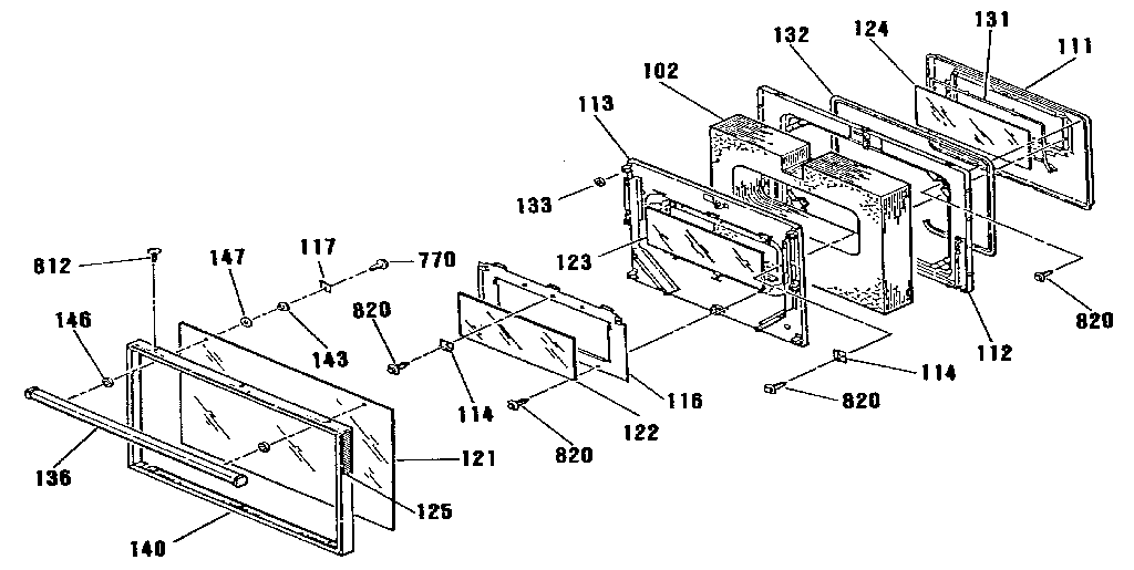 Door section