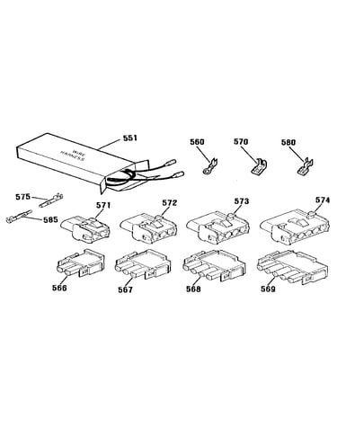 Wire harnesses and components
