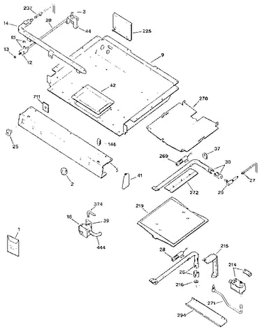 Burner section