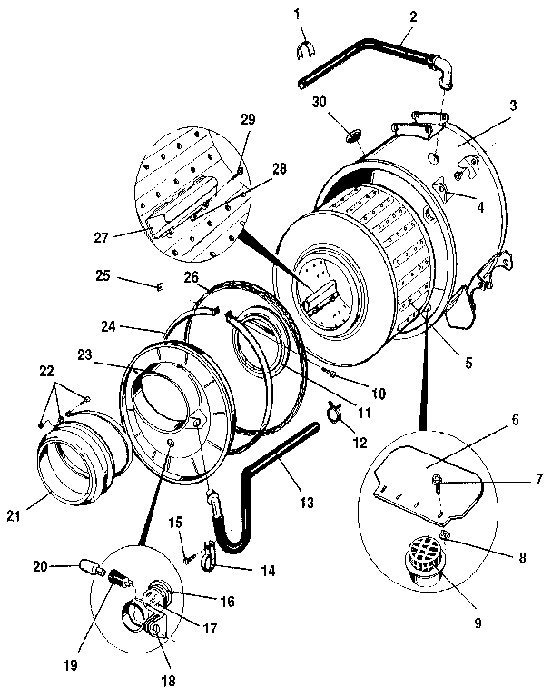 Tubs & hoses
