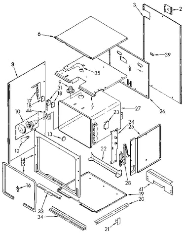 Upper oven