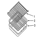 Whirlpool SF367PEYN0 oven rack diagram