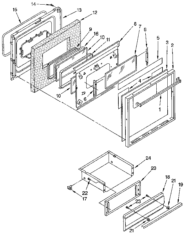 DOOR AND DRAWER