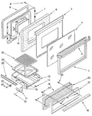 Door and broiler
