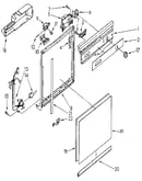 Frame and console