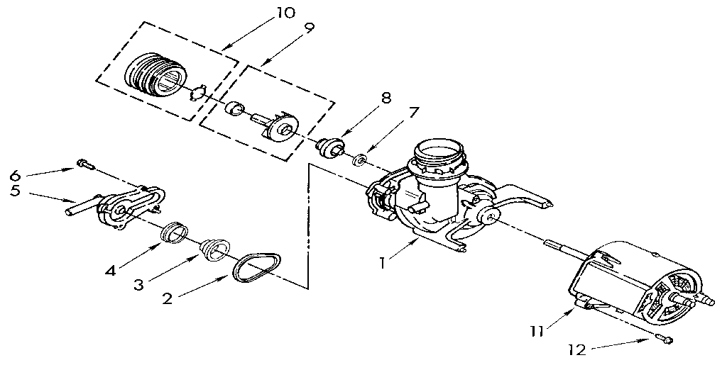Pump and motor
