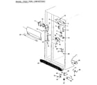 Jenn-Air JRSD246B/MCQ82A refrigerator liner diagram