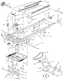 Frame and walking belt assembly