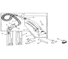 Kenmore 1163235091C hose and attachment diagram